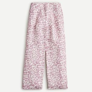 J Crew Petite pleated linen-blend pant in lilac giraffe print
Item AM996